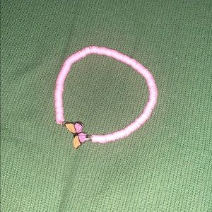 Pink Butterfly Bracelet
